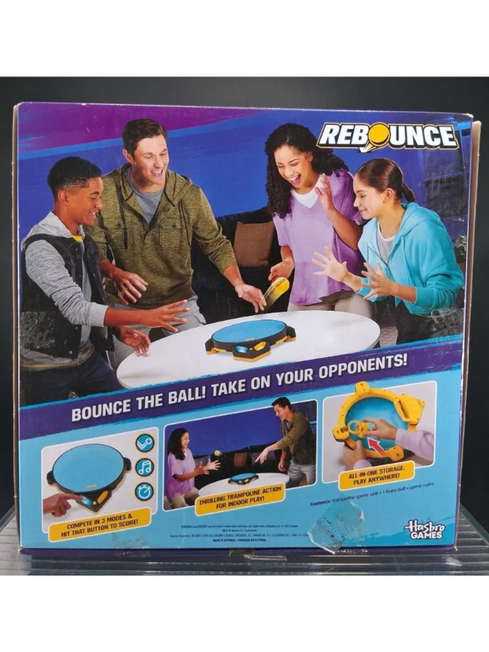Rebounce Action-Packed Electronic Game For Ages 8+ By Hasbro